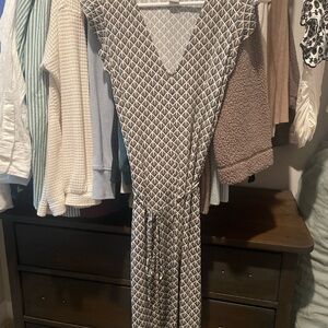 H&M Black and White Dress